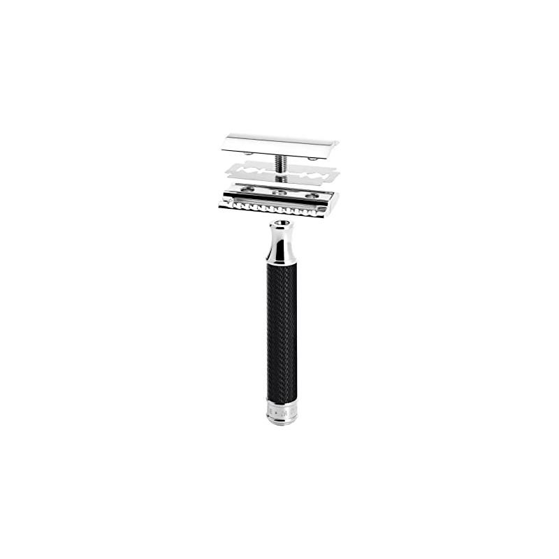 Mule TRADITIONAL Double Edged Razor Classic Razor Closed Com Metal