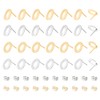UNICRAFTALE 56 Pieces 2 Colours 2 Styles Stainless Steel Stud