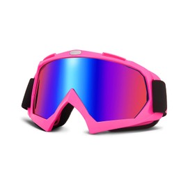 KEMIMOTO Dirt Bike & Motocross Goggles - ATV/UTV & Ski Goggles - Anti UV Protection