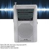 Mini AM FM Radio Manual Operation Easy Adjustment Memory Function