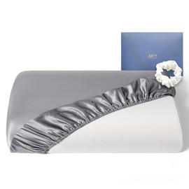AIFY Silk Pillowcase, 100% Silk, Pillow Cover, 6A Class, Single Sided Silk Pillowcase, 35, 50, For Beautiful Hair, Skin, Washable, Gentle on Sensitive Skin, Good Breathability, Reduces Friction