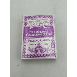 Vintage Jerry's Nugget North Las Vegas Playing Cards Purple PGC Hoyle - New