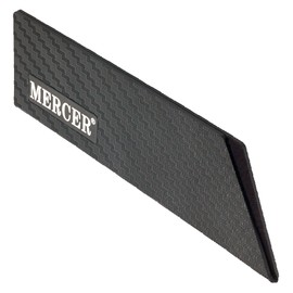 Mercer Culinary Felt Lined Knife Guard, 8" x 2", Black