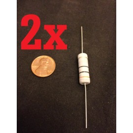 endlessparts 2 x  30OHM 5W Metal Oxide Film Resistor 5 Watts  B23