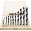 BGS and Centre Bit Wood Drill Bit Set, 13 Piece,
