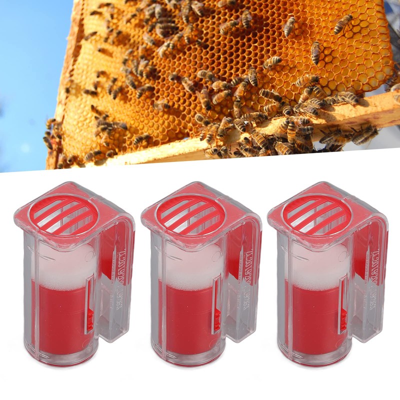 Bee Queen Marker Cage, Queen Marking Cage, 3Pcs Queen Bee