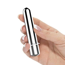 Opertam Cordless Handheld Mini Massager for Face, Finger, Neck, Shoulder, Electric Back Massage, Massage Stick Tool for Relaxion (Sliver)
