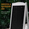 INNOVART Magnetic A-Frame Chalkboard Sign, Sidewalk Sign 45" x 17"