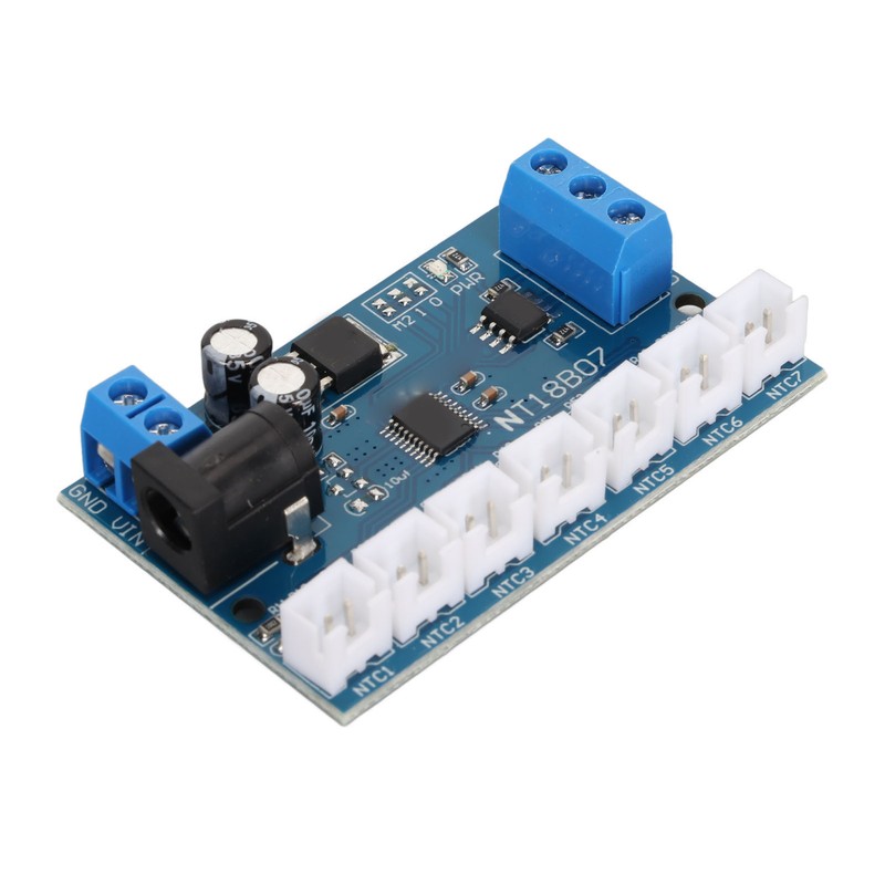 7 Channel RS485 NTC Temperature Measurement MODBUS RTU Paperless Recorder