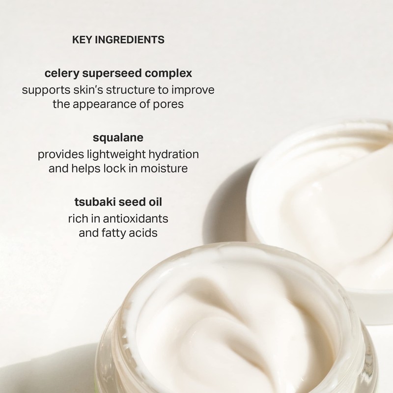 Cocokind Texture Smoothing Cream, Face Moisturizer with Squalane, Celery Seed