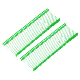 MECCANIXITY Standard Tagging Fasteners,Plastic Regular,Standard Label Gun Price Tagging Barbs for Garment Price Tag Label Tagging Barbs 25mm/0.98 Inch,Pack of 1500 Light Green