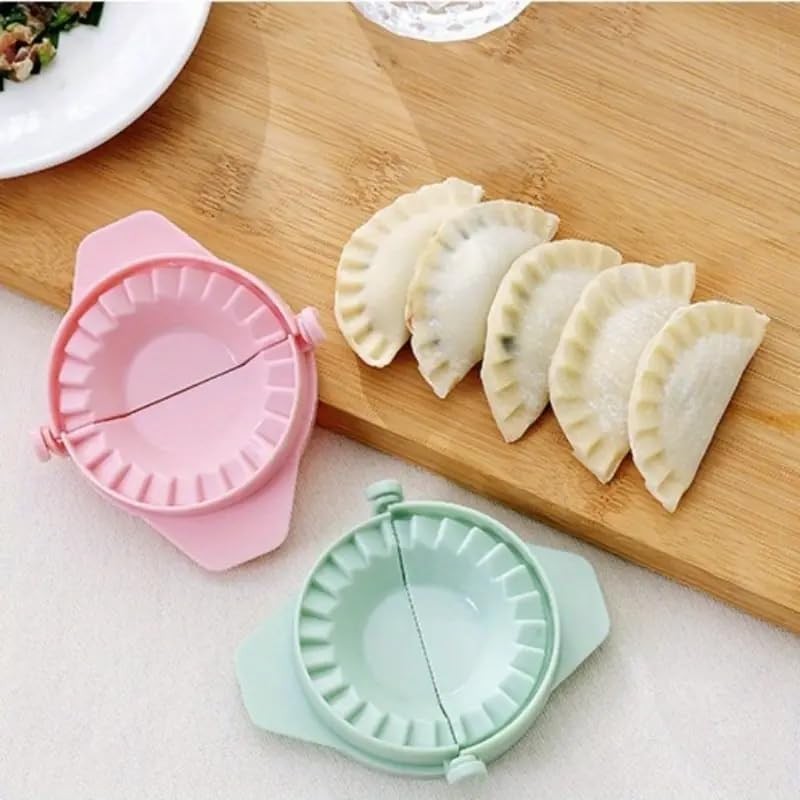 CHEFZOCO Teigformen, Teigformen, Pastetenform, Gyoza-Form, Teigversiegelung, Teigpresse, Gesamtlänge der Form