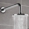 NearMoon Shower Arm, Extra Extension Arm with Flange, Stainless Steel