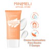 Minimeli Crema Iluminadora Para Rostro Y Cuerpo, Hidratante