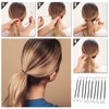 Pack of 15 Elastic Hooks Hair Scrunchies Styling Ponytail Holder