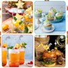 200 púas de cóctel de bambú, brochetas de cóctel para