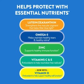Ocuvite Adultos 50 + Vitaminas Para Los Ojos 50 Softgels