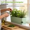 4 Pack Self Watering Pots for Indoor Plants 17 Inches