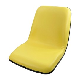 E-AM126865 DirectFit™ Yellow Bucket Seat for John Deere 415 (S/N 070001 & Up), 425 (S/N 070001 & Up), 445, 455, SST16 (S/N Before 050000), SST15 (S/N Before 050000), LT133, LT155, LT166, LTR1