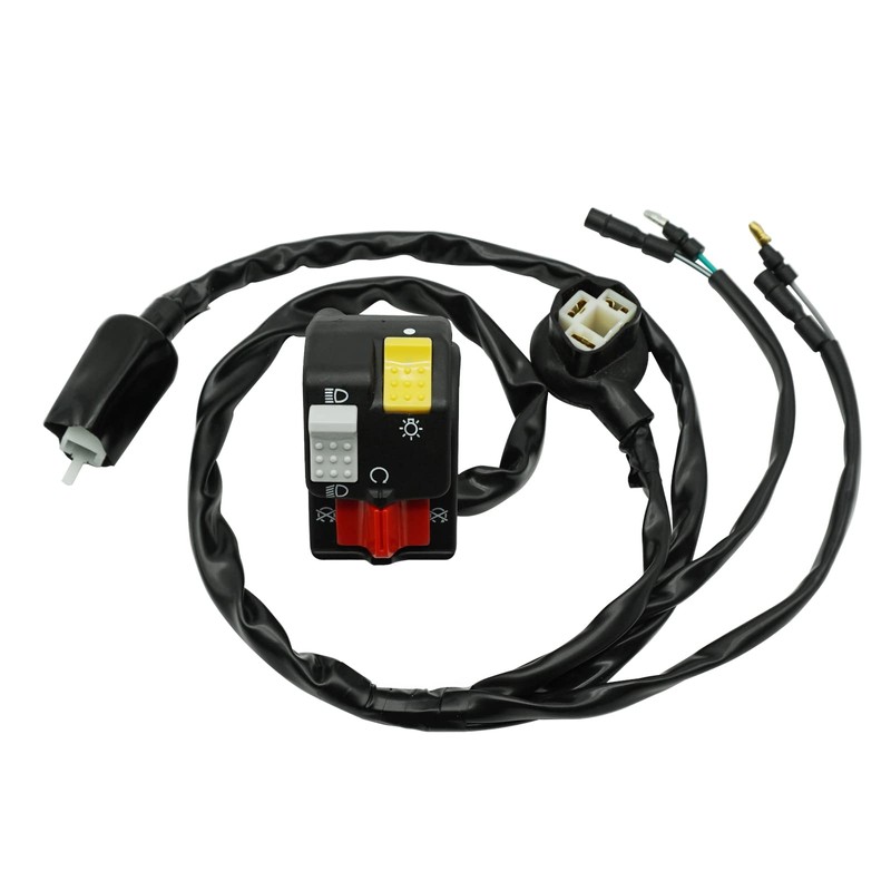 M MATI Handlebar Control Switch Kill Stop Headlight Button for
