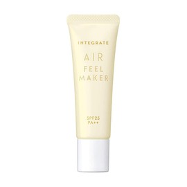Integrate Airfeel Maker, Lemon Color, SPF 25, PA++ Makeup Base, 1.1 oz (30 g)