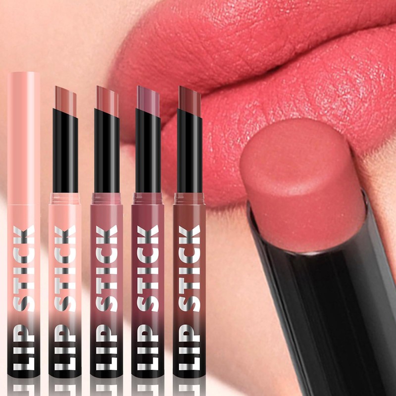Matte Lipstick Set - Lightweight Lip Gloss | Hydrating Waterproof