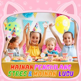 2Pcs Easter Bunny Squeeze Toys, Mini Kawaii Bunny Squeeze Toys with Carrot, Cute Soft Fidget Toys Stress Relief Squeeze Toys, Animals Toy Party Bags Fillers for Boys Girls Birthday Party Easter Gifts