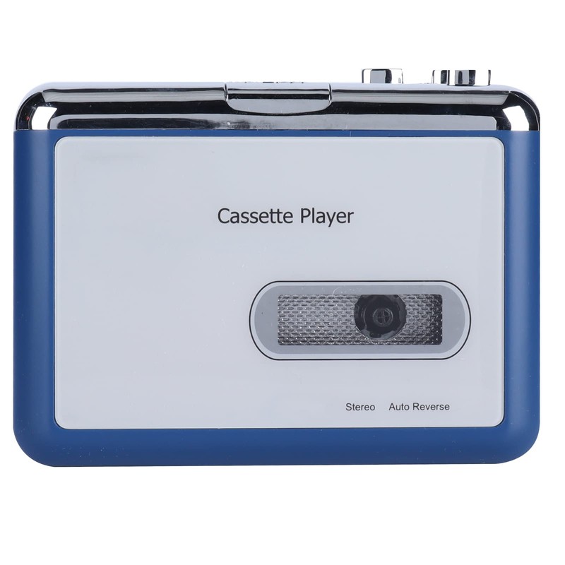Cassette Player, Bluetooth Auto Reverse Tape Player MP3 Converter Cassette