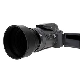 Lens Hood (Rubber Collapsible Design) Compatible with Panasonic Lumix DMC-FZ2500