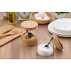 Measuring Spoons Short Dark Grey Tbsp and Tsp Set