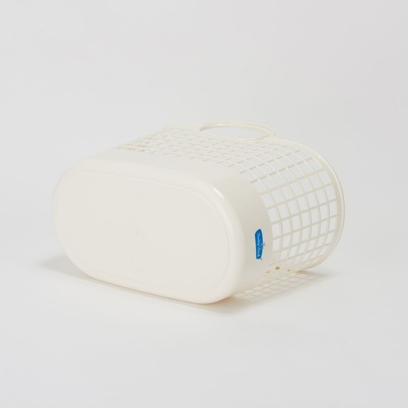 Freddyrek Laundry Hamper, Mini Polyethylene, Made in Japan, 3.2 gal