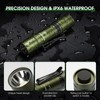 PIOOCAN Rechargeable Flashlights 1200 Lumens EDC Flashlight, AA Pocket Flashlight