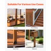 VEVOR 6x6 Post Base 2 Pcs, Inner Size 5.9x5.55 inch
