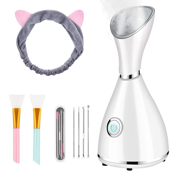 Totexil Facial Steamer for Facial Deep Cleaning, Moisturize, Unclog Pores,