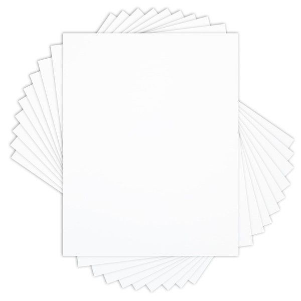 11x14 White Matboards, Backer Boards for Pictures and Frames (10