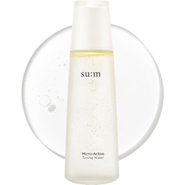 Agua tonificante microactiva (5,07 fl oz). Tónico exfoliante suave de doble fase con baja irritación, textura de la piel mejorada y aumento de luminosidad. Cuidado de la piel coreano. PHA, biopéptido.