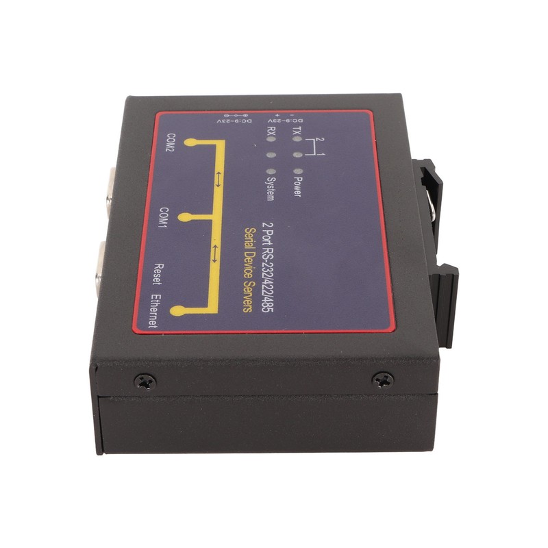 Serial Device Server Dual Port RS232 485 422 to Ethernet