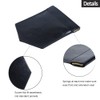 ONLVAN Pocket Square Holder Leather Slim Pocket Square Holder for