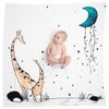 JumpOff Jo Baby Milestone Blanket, Giraffe & a Calf