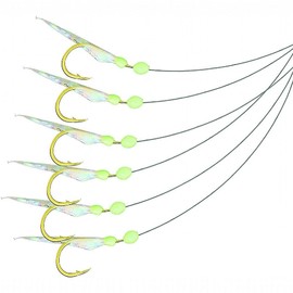 UP Sabiki Rig, Hage Aurora Style- Beaded 2