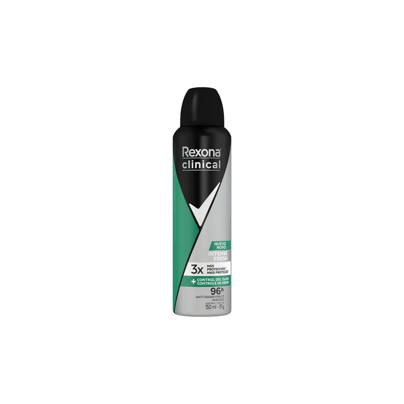Desodorante Clinical Intense Fresh 150ml Rexona Fresco