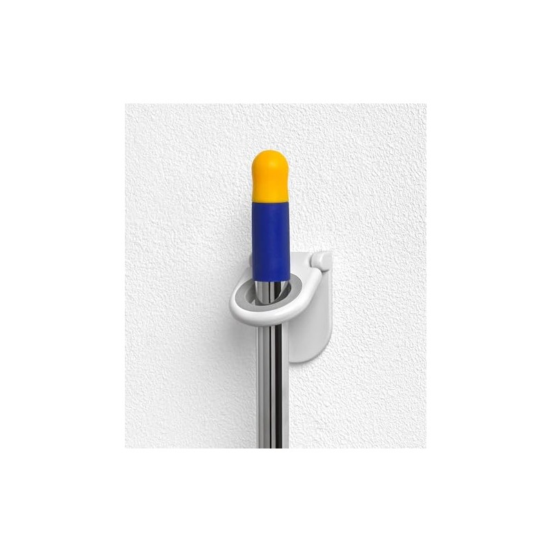 Spectrum Mop and Broom Holder Wall Mount with Non Slip