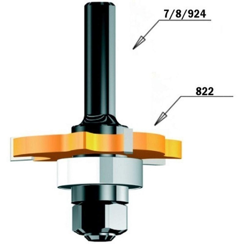 CMT Orange Tools 924.083.10 Chuck CNC Milling Lathe With Rodam.