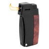 Xikar Resource II Angled Soft Flame Lighter Exotic Burl Wood