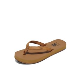 Vans Women's MTE Soft-Top Flip-Flop Sandal, Chipmunk, 7