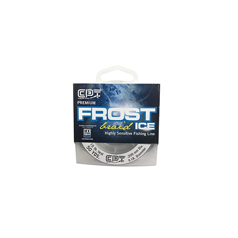 Clam Pro Tackle Frost Braid - 6lb - 2lb Dia