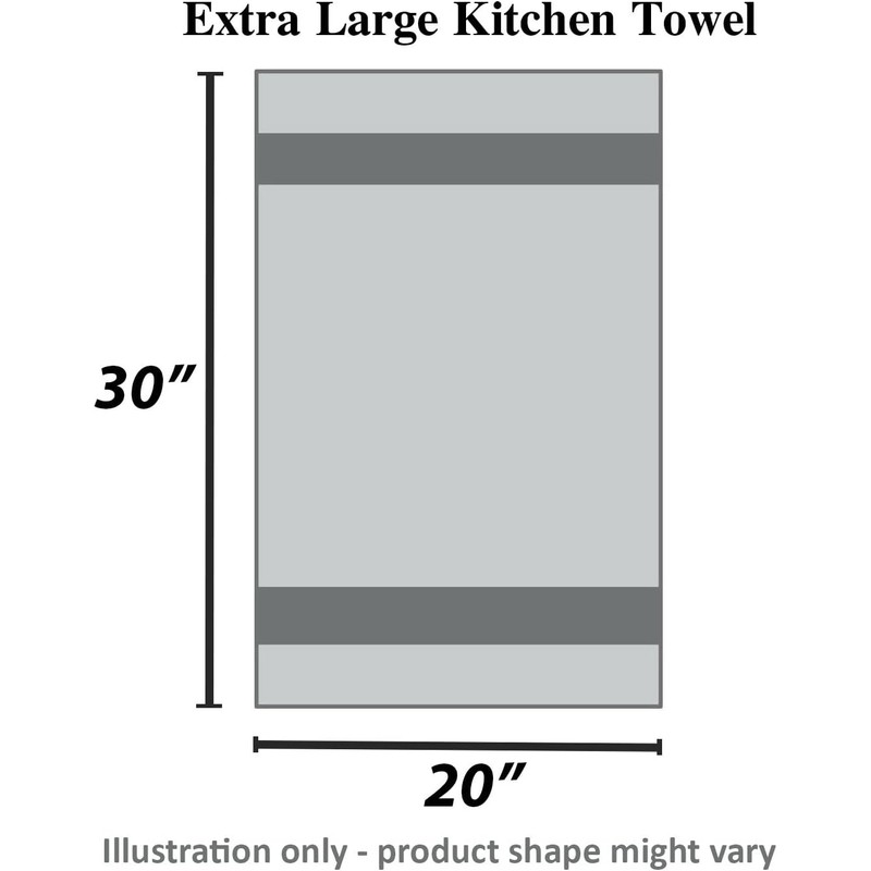 Urban Villa Kitchen Towels 100% Cotton Dish Towels for Kitchen(Set