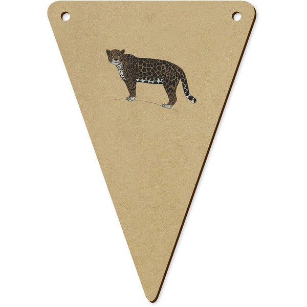 Azeeda 5 x 140mm 'Jaguar Old' Wimpelkette/Girlande (BN00089215)