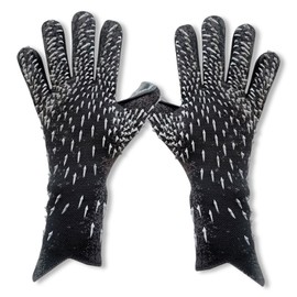 Olyspm Children’s Goalkeeper Gloves, Men's Goalkeeper Gloves, Offers Excellent Protection with Abrasion-Resistant, Non-Slip and Wrist Protection Properties, Size 6/7/8/9/10