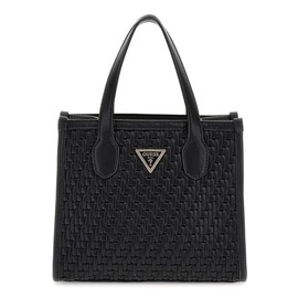 GUESS Silvana 2 Compartment Mini Tote XS Black, black